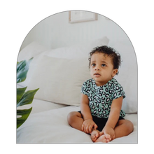 Coco Romper évolutif / Léopard turquoise