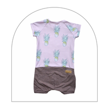 Romper évolutif / Ananas rose